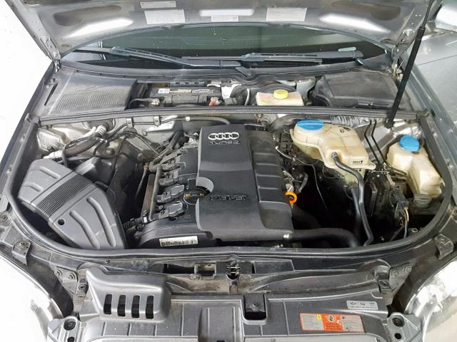 WAUDF78E06A274579 - 2006 AUDI A4 2.0T QU GRAY photo 7