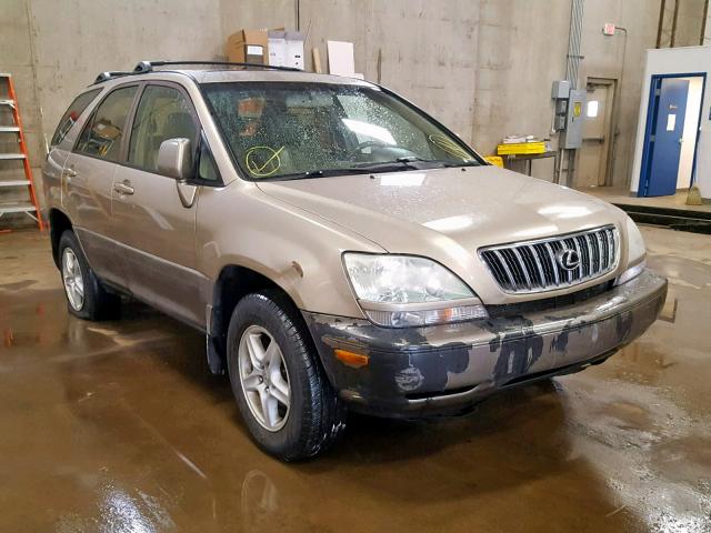 JTJHF10U410167874 - 2001 LEXUS RX 300 CREAM photo 1