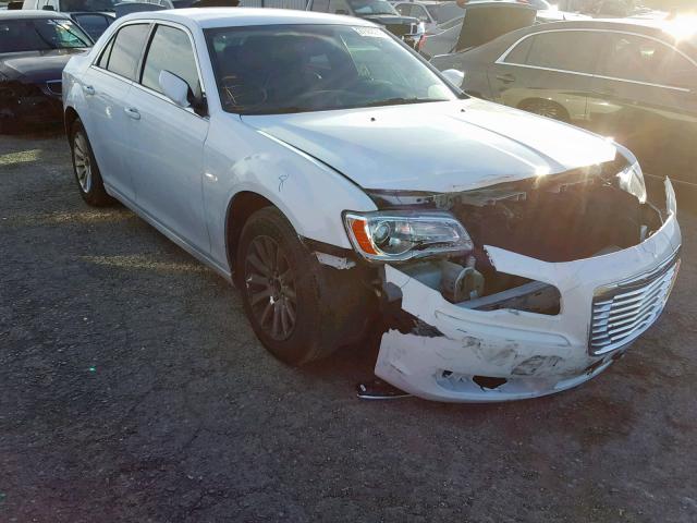 2C3CCAAG4EH118811 - 2014 CHRYSLER 300 WHITE photo 1