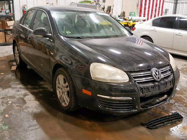 3VWEF71K57M055903 - 2007 VOLKSWAGEN JETTA WOLF BLACK photo 1