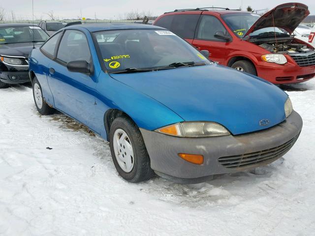 1G1JC1247VM132375 - 1997 CHEVROLET CAVALIER B TEAL photo 1