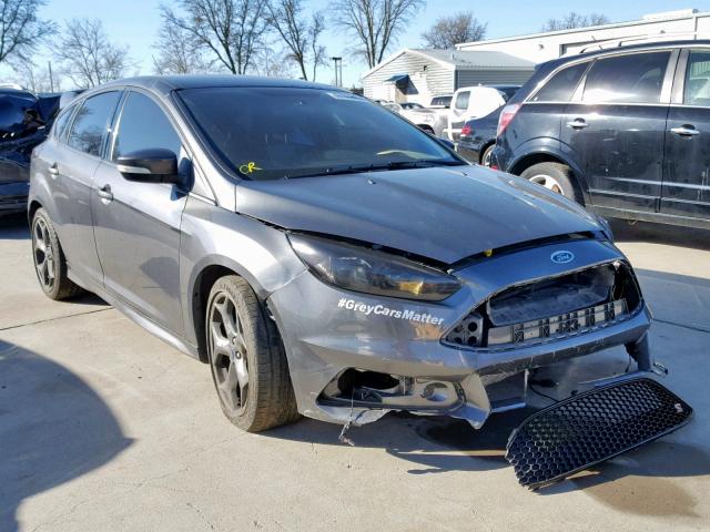 1FADP3L96HL246057 - 2017 FORD FOCUS ST GRAY photo 1