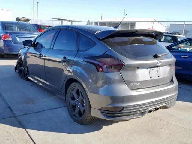 1FADP3L96HL246057 - 2017 FORD FOCUS ST GRAY photo 3