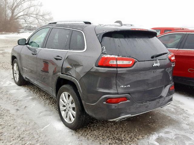 1C4PJMJX7JD507647 - 2018 JEEP CHEROKEE O GRAY photo 3