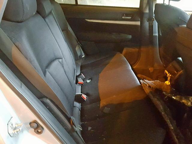 4S4BRDGCXC2285185 - 2012 SUBARU OUTBACK 3. SILVER photo 6