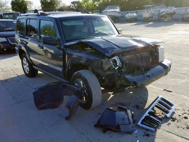 1J8HH58277C636298 - 2007 JEEP COMMANDER CHARCOAL photo 1
