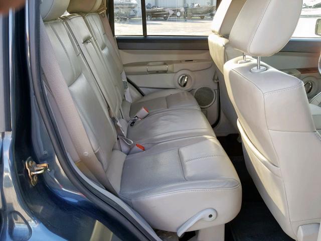 1J8HH58277C636298 - 2007 JEEP COMMANDER CHARCOAL photo 6