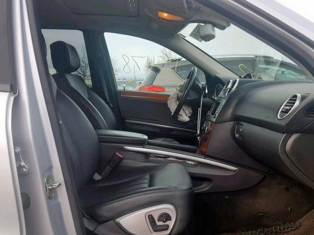 4JGBB86E57A176658 - 2007 MERCEDES-BENZ ML 350 SILVER photo 5