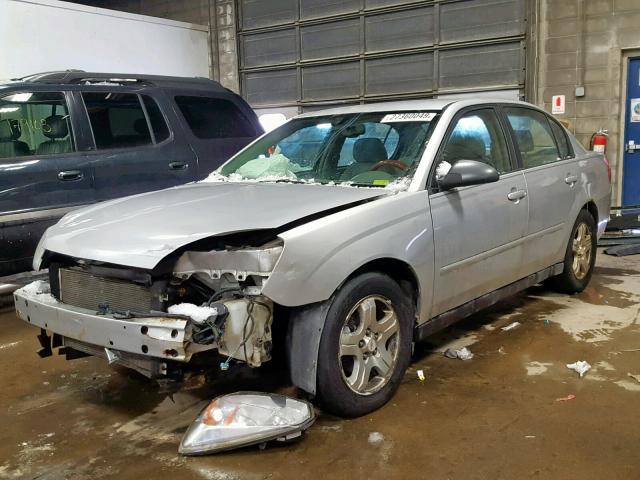 1G1ZT54895F193810 - 2005 CHEVROLET MALIBU LS GRAY photo 2