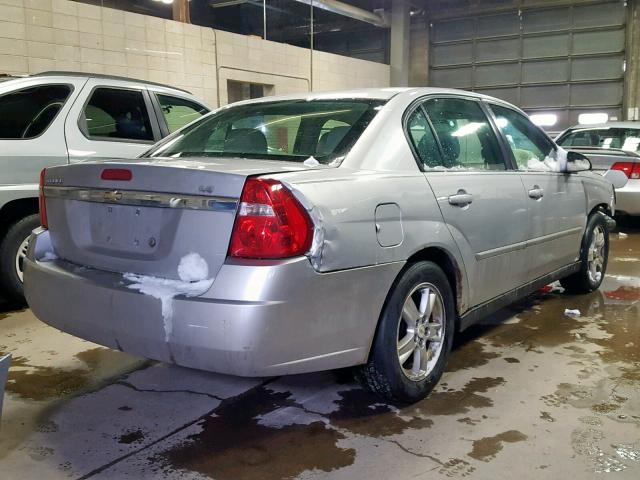 1G1ZT54895F193810 - 2005 CHEVROLET MALIBU LS GRAY photo 4