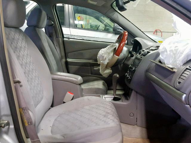 1G1ZT54895F193810 - 2005 CHEVROLET MALIBU LS GRAY photo 5