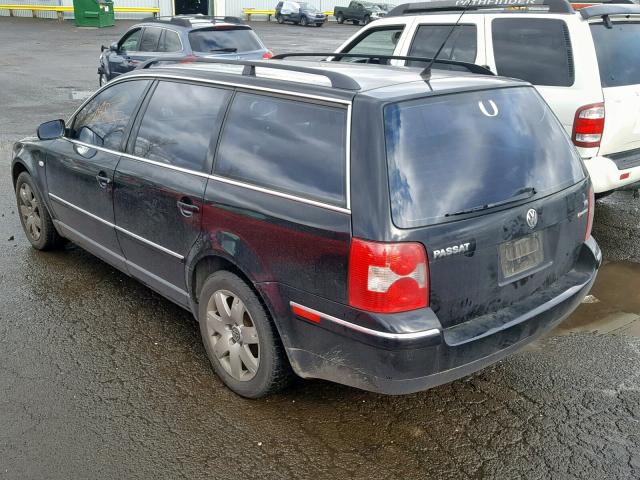 WVWYH63B23E143745 - 2003 VOLKSWAGEN PASSAT GLX 黑色 照片 3