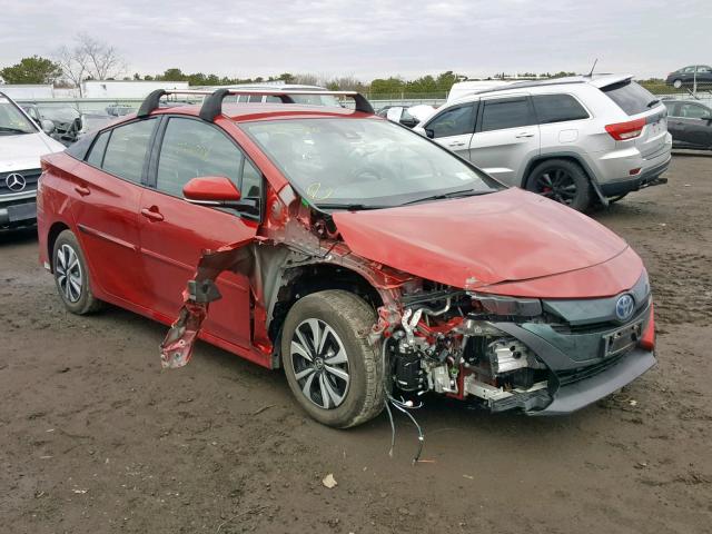 JTDKARFP6H3002442 - 2017 TOYOTA PRIUS PRIM RED photo 1