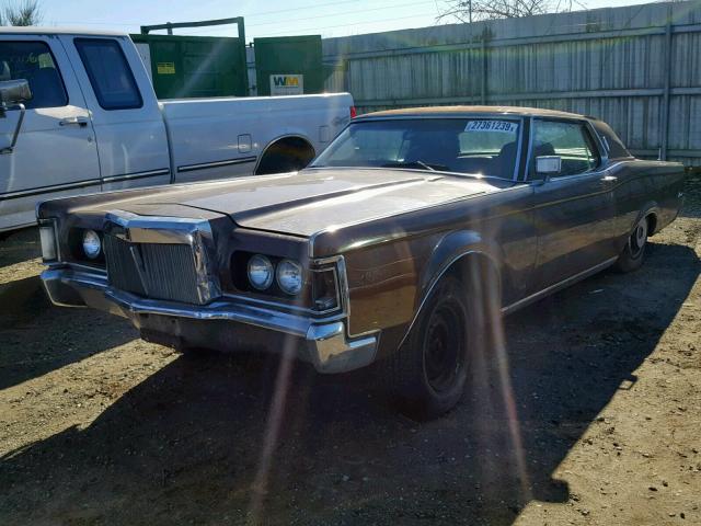 1Y89A812153 - 1971 LINCOLN MARK LT BROWN photo 2