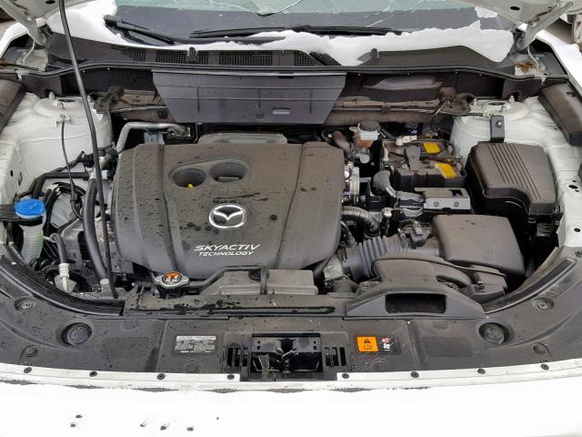 JM3KFBCM8J0423127 - 2018 MAZDA CX-5 TOURI WHITE photo 7