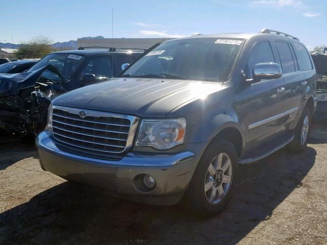 1A8HX58227F571491 - 2007 CHRYSLER ASPEN LIMI GRAY photo 2