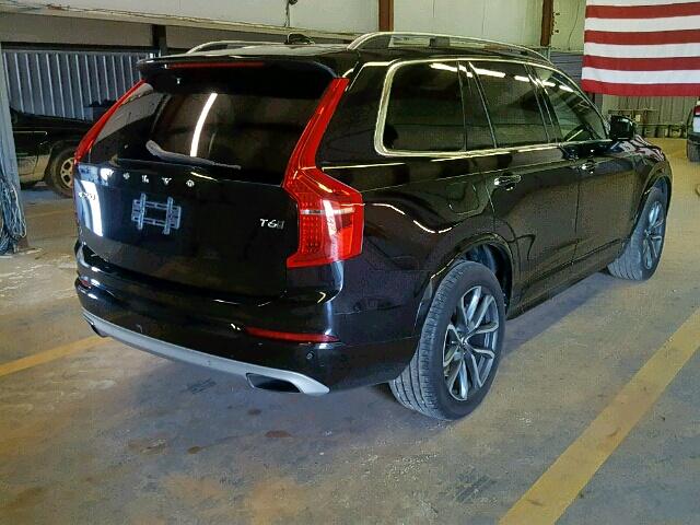 YV4A22PKXH1114060 - 2017 VOLVO XC90 T6 BLACK photo 4