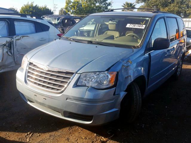 2A4RR4DE8AR137988 - 2010 CHRYSLER TOWN & COU CHARCOAL photo 2