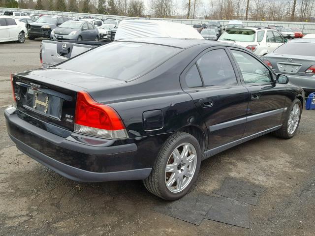 YV1RH59HX42397355 - 2004 VOLVO S60 2.5T BLACK photo 4