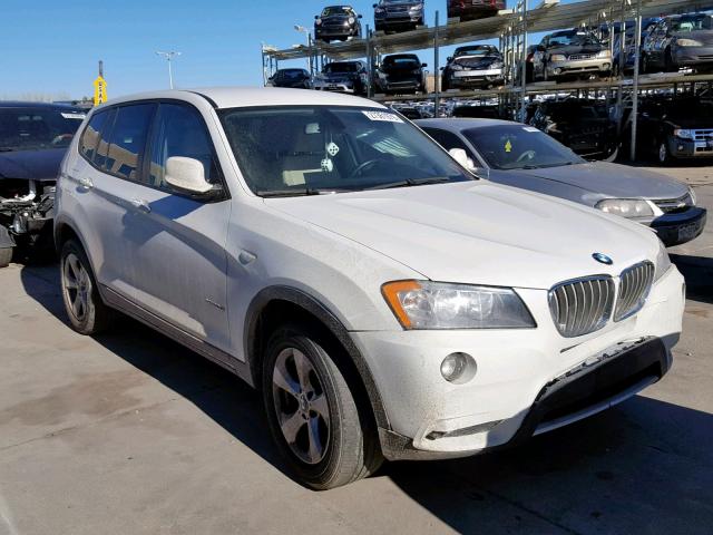 5UXWX5C50BL711417 - 2011 BMW X3 XDRIVE2 WHITE photo 1