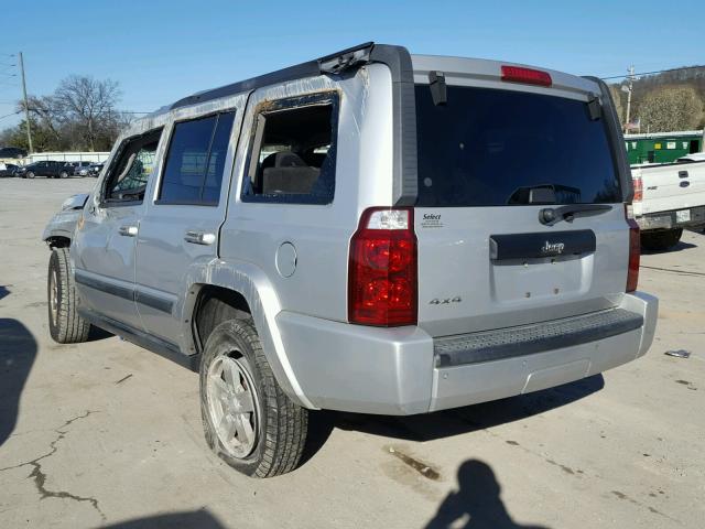 1J8HG48K28C167040 - 2008 JEEP COMMANDER 银色 照片 3