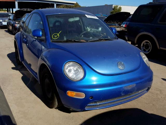 3VWBC21C6YM421988 - 2000 VOLKSWAGEN NEW BEETLE ლურჯი ფოტო 1