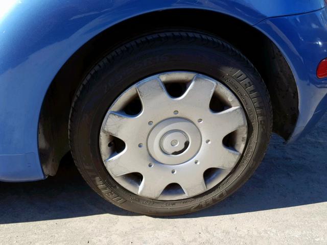 3VWBC21C6YM421988 - 2000 VOLKSWAGEN NEW BEETLE ლურჯი ფოტო 9