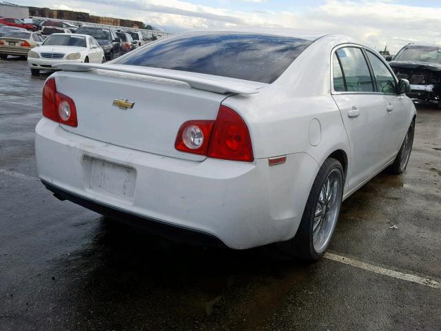 1G1ZA5E12BF159730 - 2011 CHEVROLET MALIBU LS WHITE photo 4