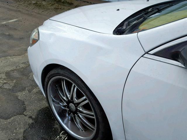 1G1ZA5E12BF159730 - 2011 CHEVROLET MALIBU LS WHITE photo 9