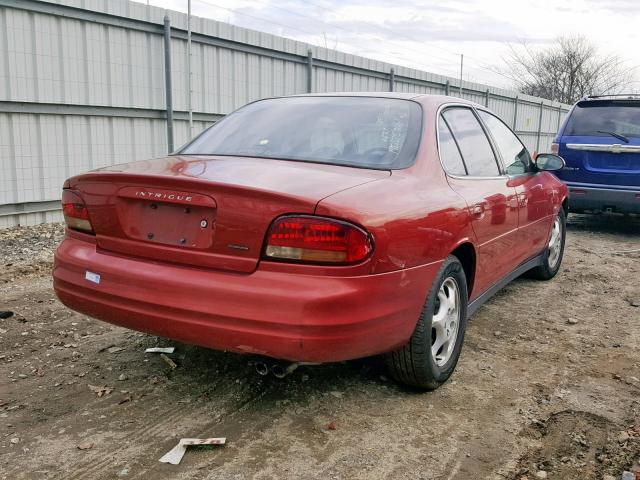 1G3WS52H8XF351671 - 1999 OLDSMOBILE INTRIGUE G RED photo 4