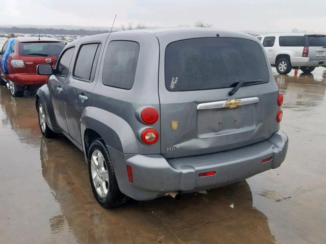 3GNDA23D67S527639 - 2007 CHEVROLET HHR LT GRAY photo 3