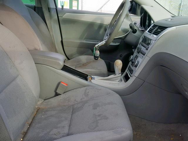 1G1ZB5EB7A4105937 - 2010 CHEVROLET MALIBU LS BLACK photo 5