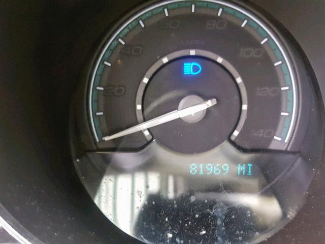 1G1ZB5EB7A4105937 - 2010 CHEVROLET MALIBU LS BLACK photo 8