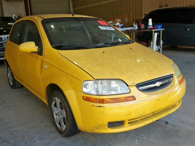 KL1TD66628B099248 - 2008 CHEVROLET AVEO BASE Сары фото 1