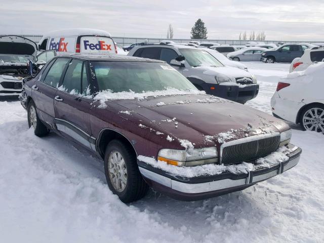 1G4CW53LXM1684842 - 1991 BUICK PARK AVENU BURGUNDY photo 1