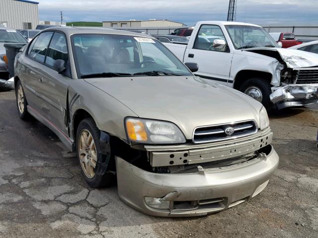 4S3BE6452Y7203140 - 2000 SUBARU LEGACY GT TAN photo 1