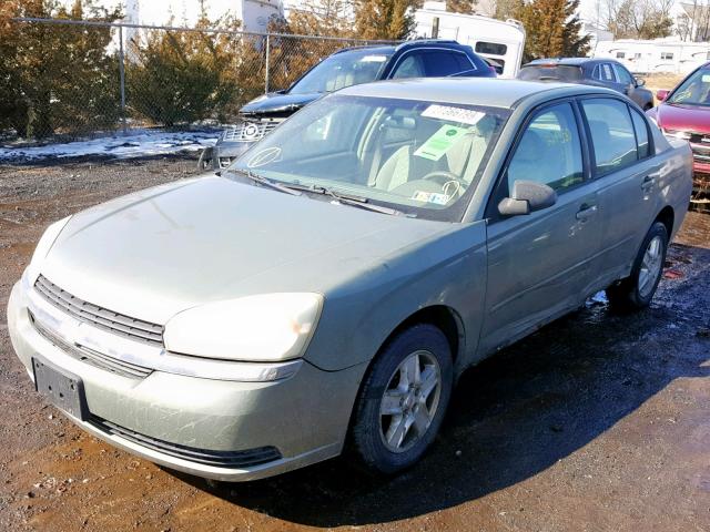 1G1ZT54844F122920 - 2004 CHEVROLET MALIBU LS GREEN photo 2
