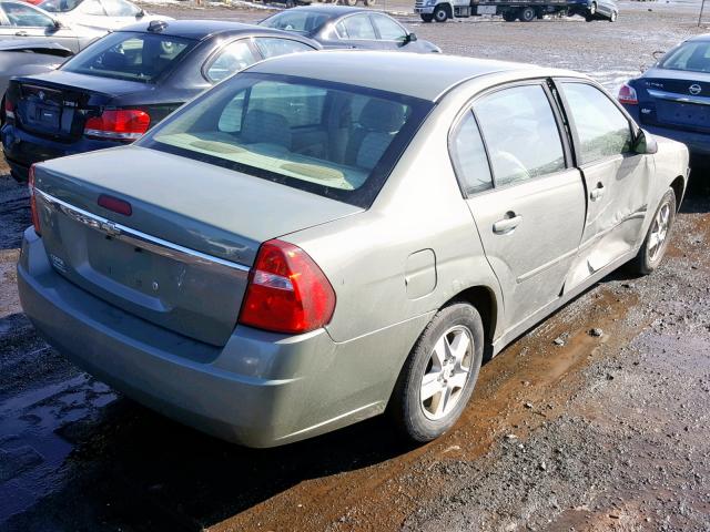 1G1ZT54844F122920 - 2004 CHEVROLET MALIBU LS GREEN photo 4