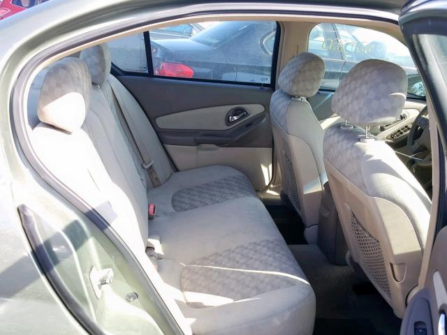 1G1ZT54844F122920 - 2004 CHEVROLET MALIBU LS GREEN photo 6