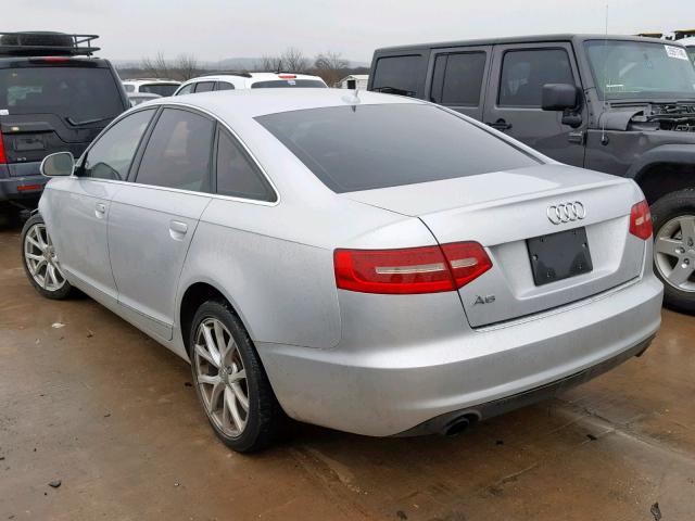 WAUCH74FX9N030150 - 2009 AUDI A6 SILVER photo 3