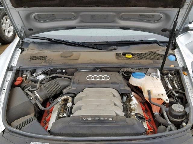 WAUCH74FX9N030150 - 2009 AUDI A6 SILVER photo 7