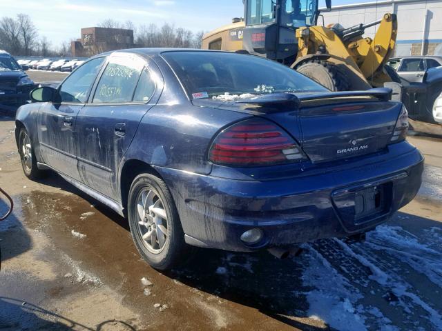 1G2NE52FX4M576462 - 2004 PONTIAC GRAND AM S BLUE photo 3