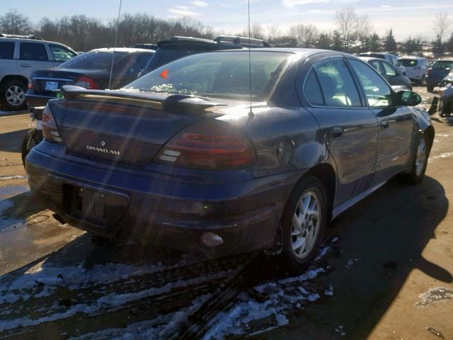 1G2NE52FX4M576462 - 2004 PONTIAC GRAND AM S BLUE photo 4