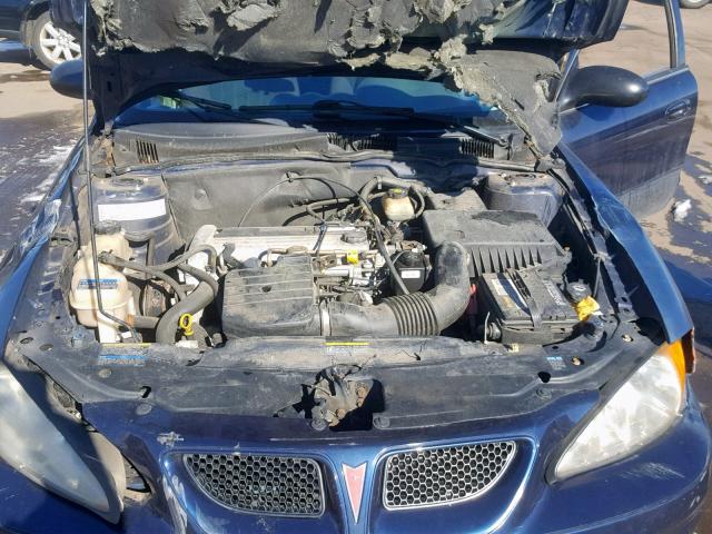 1G2NE52FX4M576462 - 2004 PONTIAC GRAND AM S BLUE photo 7