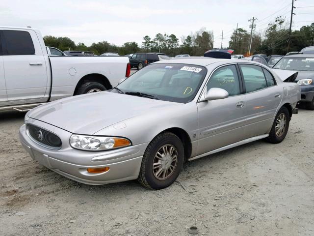 1G4HP54K144156646 - 2004 BUICK LESABRE CU SILVER photo 2