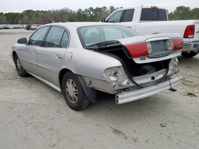 1G4HP54K144156646 - 2004 BUICK LESABRE CU SILVER photo 3