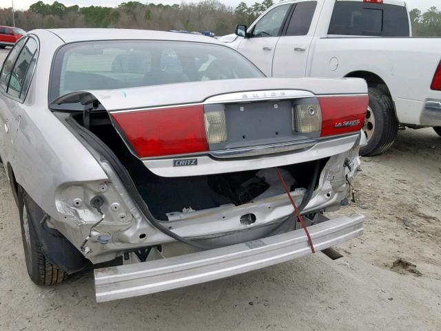 1G4HP54K144156646 - 2004 BUICK LESABRE CU SILVER photo 9