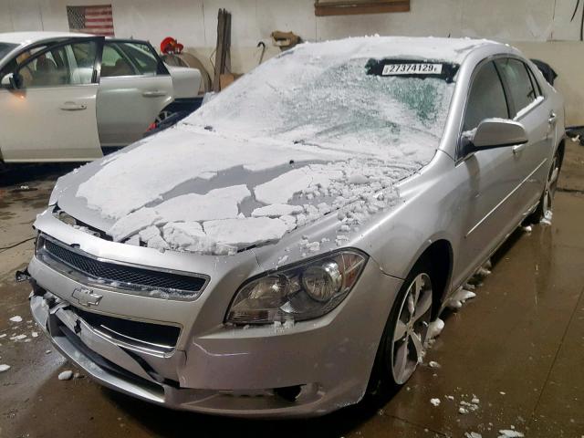 1G1ZC5E14BF211031 - 2011 CHEVROLET MALIBU 1LT 银色 照片 2