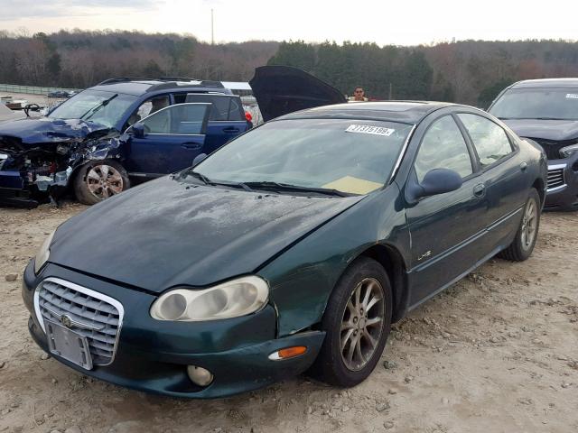 2C3HC56G2XH743474 - 1999 CHRYSLER LHS GREEN photo 2