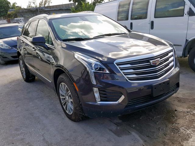 1GYKNDRSXJZ102757 - 2018 CADILLAC XT5 LUXURY CHARCOAL photo 1